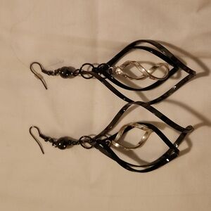 Large statement earrings